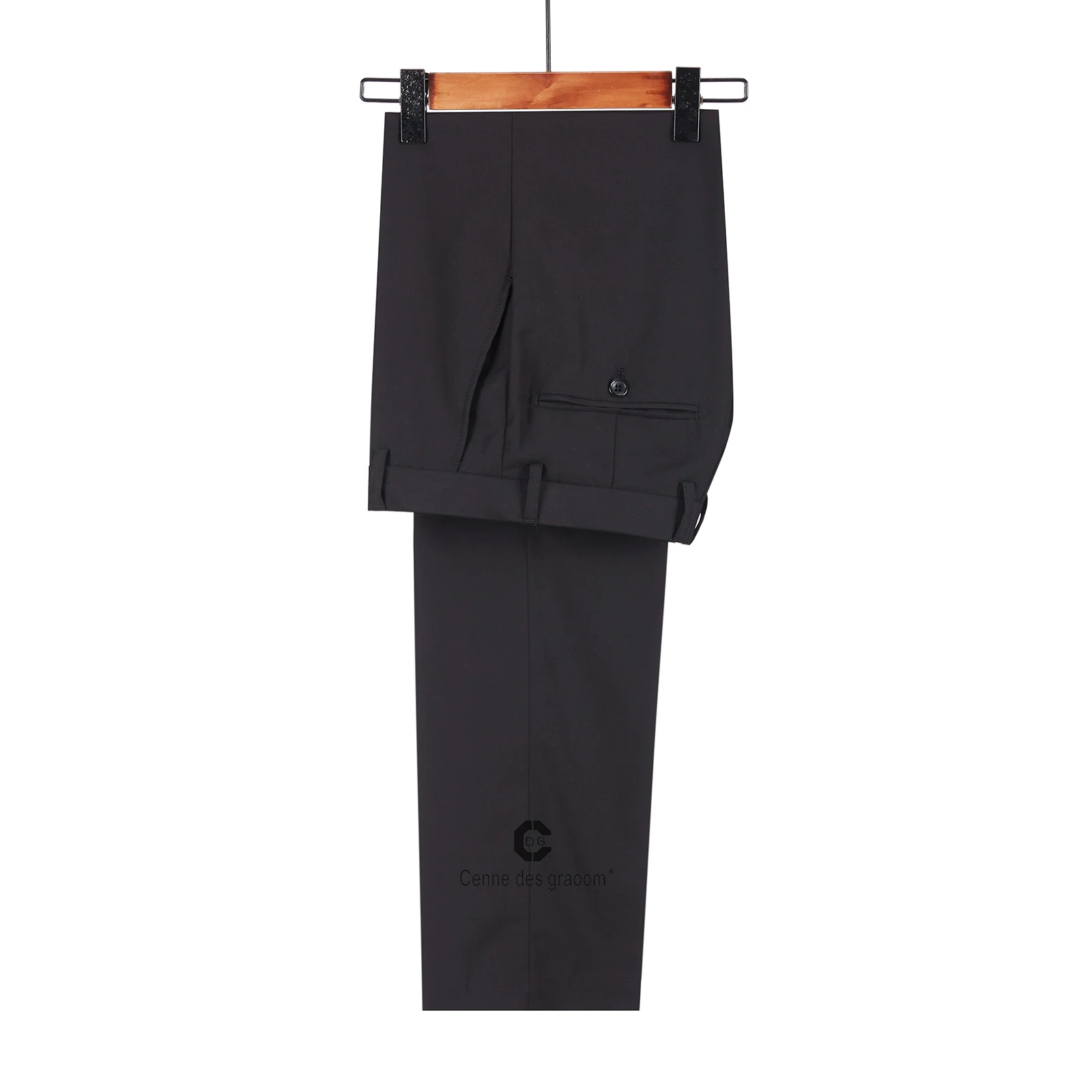 Cenne Des Graoom Men's Suits One Button Double Breasted Tailor-Made Blazers Pants Business Causal Party Singer Groom Wedding A12 6