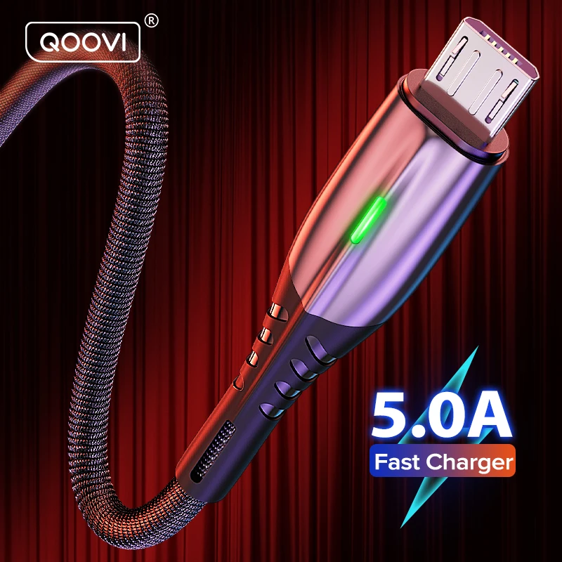 Кабель Micro USB Type C для Android 5 А 2 м | Мобильные телефоны и аксессуары