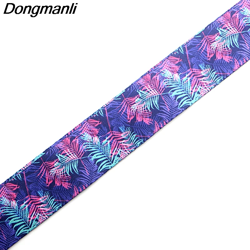 PC204 Модные фиолетовые листья брелок бейдж со шнурком ID Lanyards/Мобильный телефон Веревка/ключ нашейные ремешки Ремешки