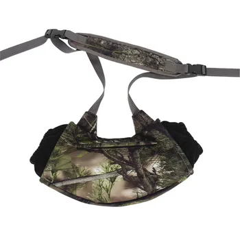 

Outdoor Zipper Winter Wear Resistant Hanging Neck Camping Warmer Insulation Hiking Fly Fishing Hunting Hand Muff Adjustable