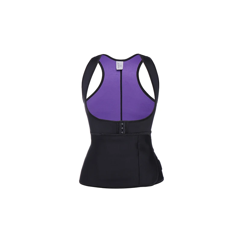 Purple Joyshaper Waist Trainer For Women Body Weight Loss Shaper Slimmer Neoprene Material Waist Shaping And Cinchers Corset Modeling - Цвет: Purple