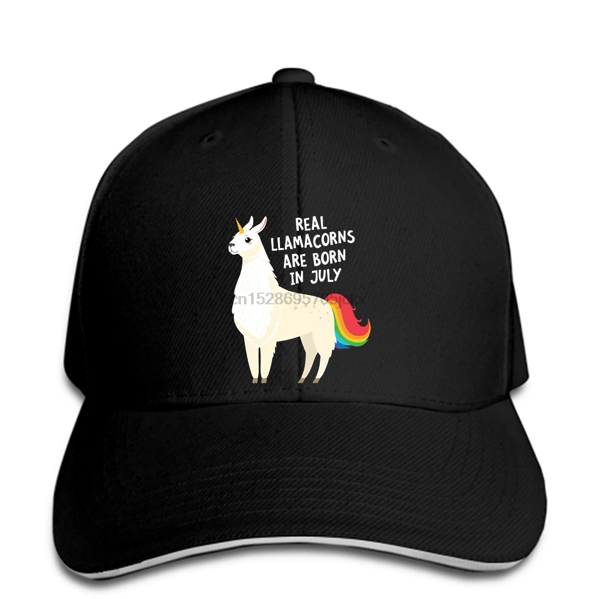 Для мужчин Бейсбол кепки Llamacorns рождаются в день рождения в июле дизайн Бейсбол Кепка классная Для женщин Бейсбол Кепка с прямым козырьком остроконечные