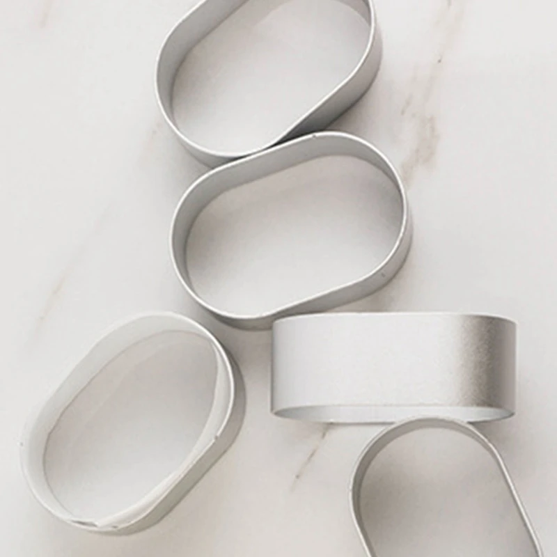 10pcs Oval Semi-cooked Cheese Mousse Aluminum Mold Cheese Cake Mold 8 Hbdda3886c29046bcb363c2c80f80fed7L