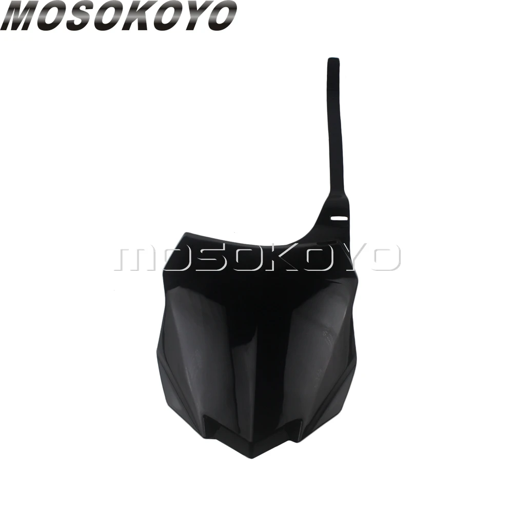 Гоночный мотоцикл PP пластик передний номер пластина для Kawasaki KX250F KX450F KXF 250 450 2013