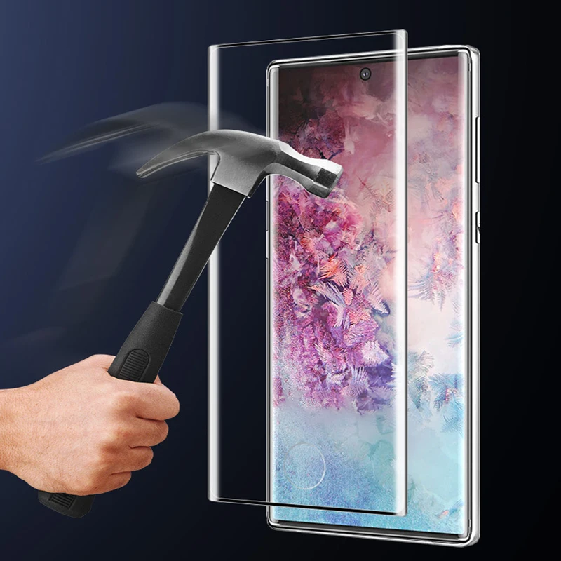 3D полное закаленное стекло для samsung Galaxy Note 10 Plus Защитная пленка для экрана для samsung Galaxy Note 10 10 Plus