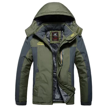 

Winter Fleece Military Hiking Jackets Men Windproof Waterproof Outwear Parka Mens Windbreaker Army Raincoat Coat Overcoat