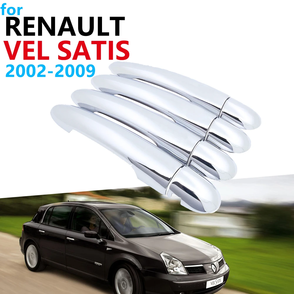 Дверная ручка автомобильные аксессуары для Renault Vel Satis 2002 ~ 2009 роскошная