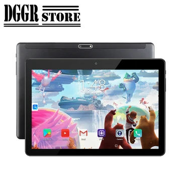 شراءالنسخة العالمية 10.1 بوصة اللوحي IPS 1280*800 32GB ROM 3G WCDMA مكالمة هاتفية أندرويد 9.0 OS واي فاي لتحديد المواقع بلوتوث الهاتف أقراص
