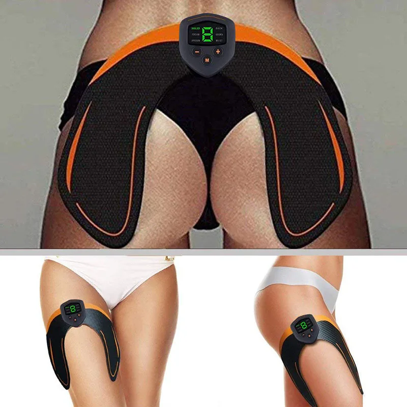 EMS Massage Hip Trainer Muscle Stimulator Buttock Lifting Butt Lift Toner ABS Fitness Body Slimming Home Gym Exercise Machine