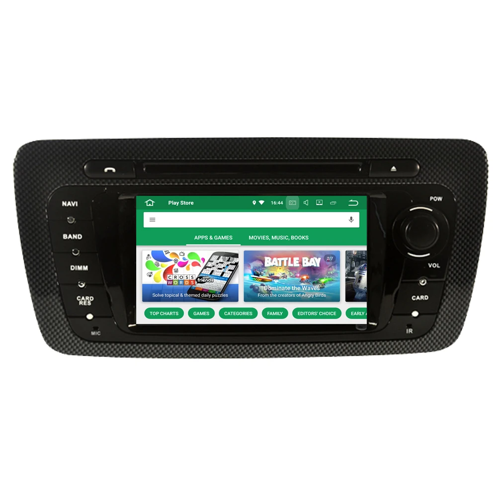  RoverOne Android 9.0 Octa Core Car Radio DVD GPS For Seat Ibiza Touchscreen Multimedia Player Head 