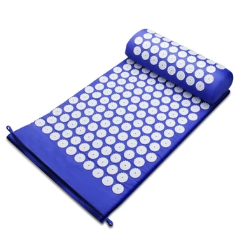 

Massager Acupressure Mat Head Neck Back Foot Massage Cushion Pillow Yoga Spike Mat Anti-stress Acupuncture pad Needle