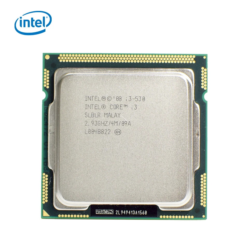 

Intel Core i3 530 Desktop Processor i3-530 Dual-Core 2.93GHz 4MB Cache LGA 1156 Used CPU