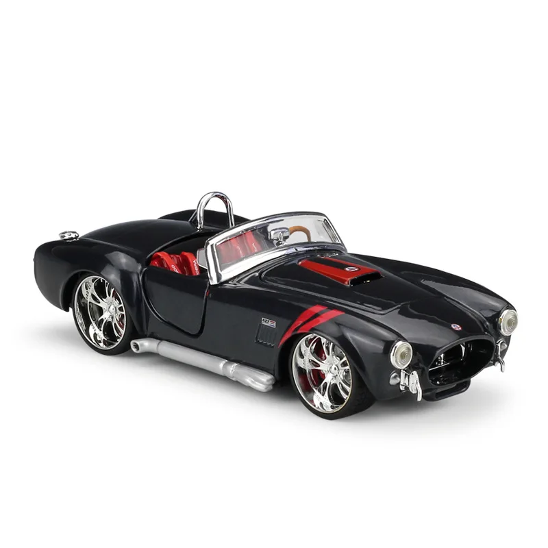 

Maisto 1:24 Ford 1965 Shelby Cobra 427 Metal Luxury Vehicle Diecast Pull Back Cars Model Toy Collection Xmas Gift