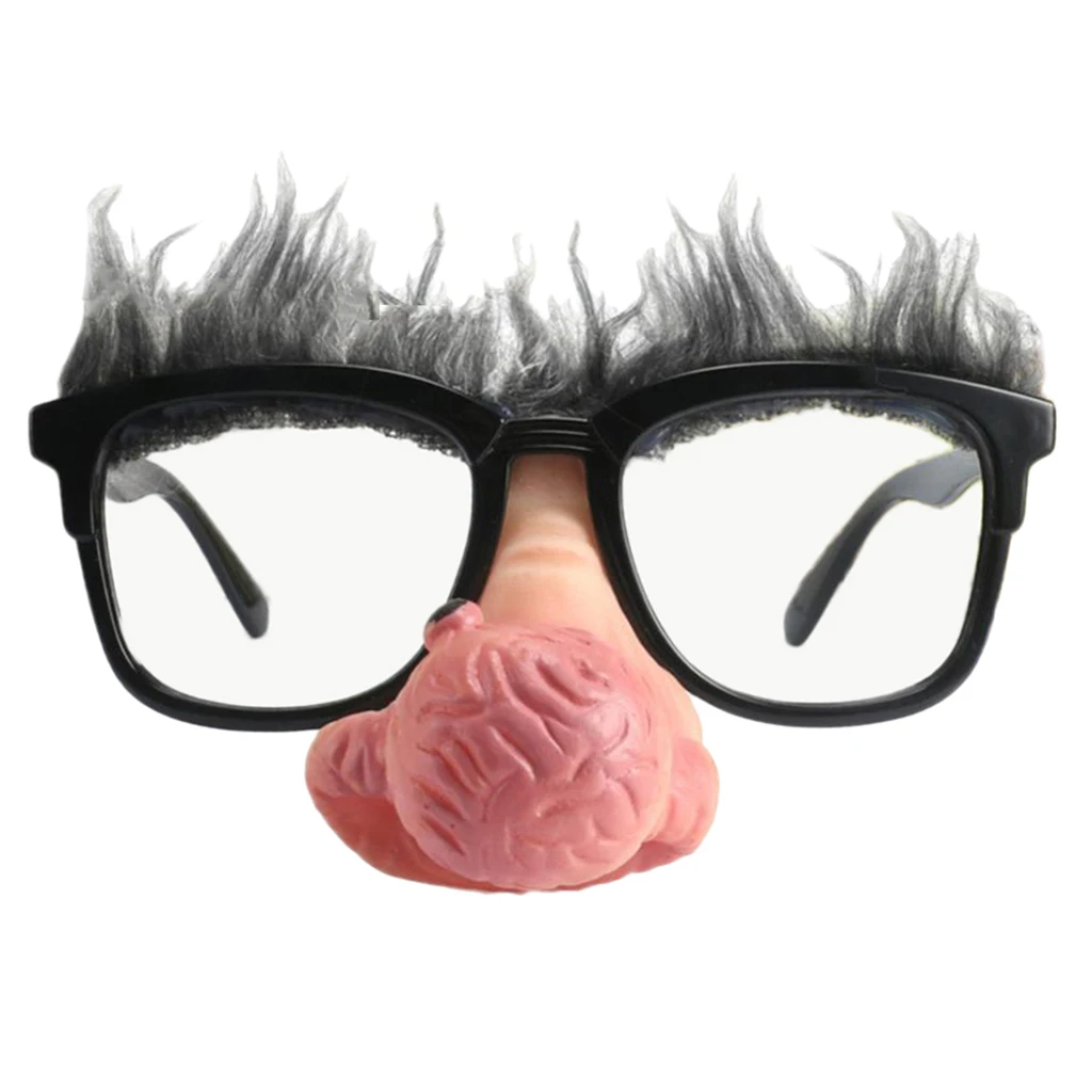 Novelty Big Nose Old Man Sunglasses Funny Party Fancy Dress Props Unisex
