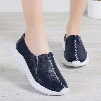 

Women Suede 2020 Woman Sneakers Band Ladies Slip On Fashion Sewing Loafers Women's Elastic Female Walking Shoes Plus Size
