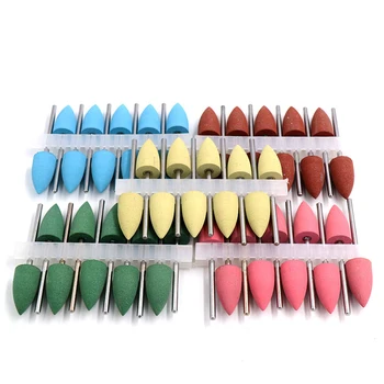 

2.35mm Shank Rubber Silicone Polisher Grinding Sharp Head For Teeth Whitening Polishing Remove Stain Tool