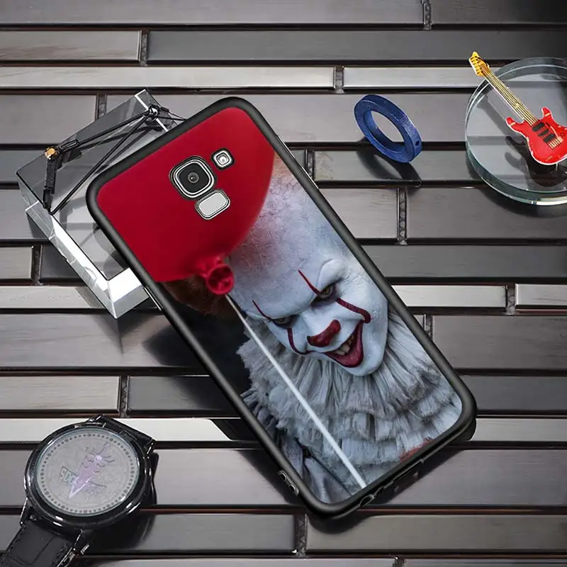 Черный силиконовый чехол Джокера Клоун Для samsung Galaxy J2 J3 J4 J5 J6 J7 плюс Core чехол для телефона