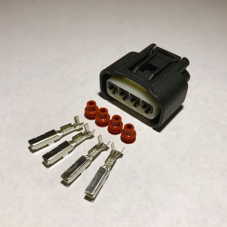 10pcs/lot 4 Pin/Way high voltage Ignition Coil Plug Connector 90980