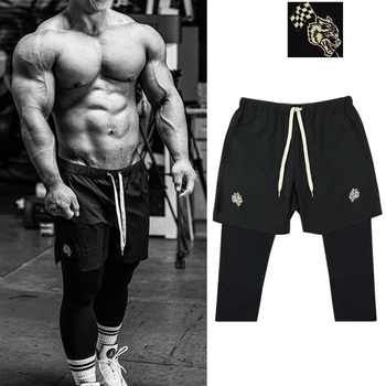 

2020 of men running low weight drying fast pants 2 in 1 sports jogging jogging pants gym pants fitness pants