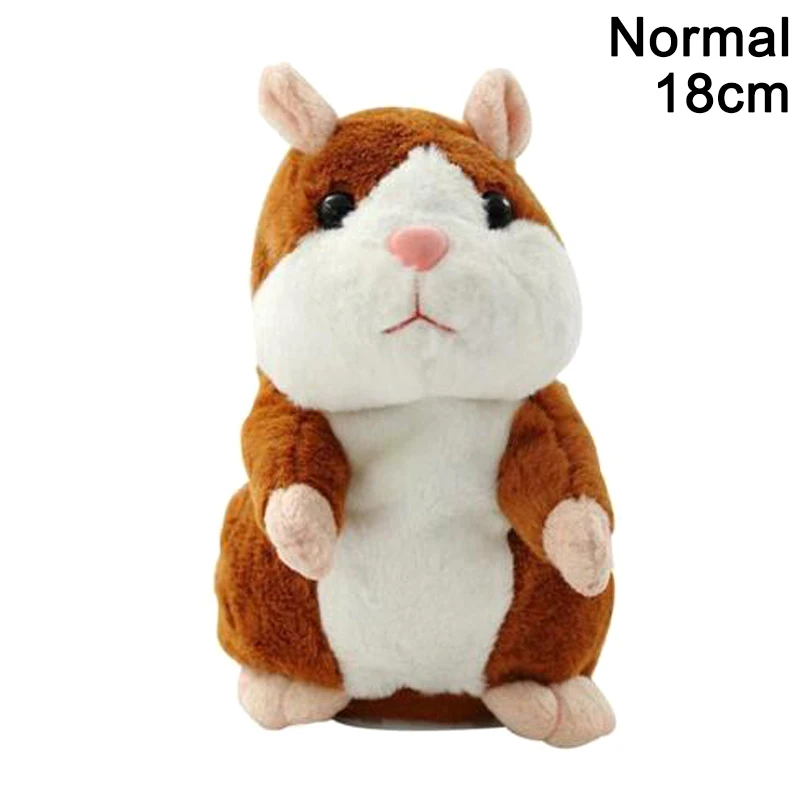 

Talking Pet Hamster Electronic Plush Toy Cute Sound Record Educational for Kids _WK