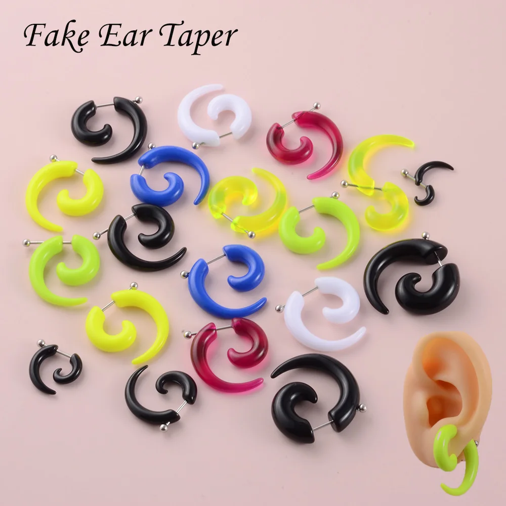 Ear Taper Expander Stretcher Piercing Jewellery CHOOSE DESIGN SINGLE OR PAIR