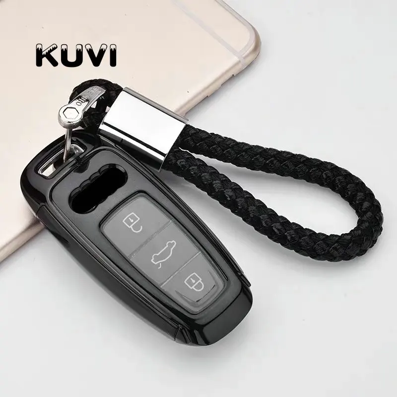 Чехлы для автомобильных ключей из поликарбоната и ТПУ чехол Audi A6 C8 A7 A8 2018 2019