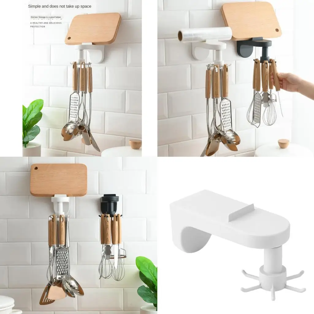Space Saving Kitchen Carousel Rotating Utensil Holder for Pots Spoons Scoops