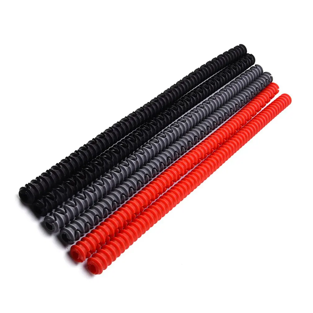 Silicone Threaded Heat Resistant Oven Rack Edge Protector Guard Cover Oven Anti-Hot Bar Random Color