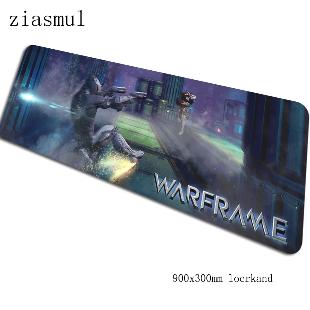 Warframe коврик для мыши 90x30 см компьютерный коврик для мыши популярный padmouse большой Бестселлер Коврик Для Мыши Эргономичный гаджет офисные настольные коврики - Цвет: Size 900x300x2mm