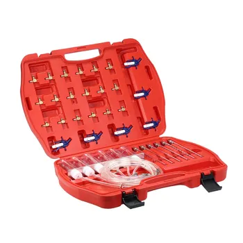 

6 Cylinder Crude Oil Injector Flow Test Meter Adaptor Set Common Rail Tool Oil Flow Test Tool Kit
