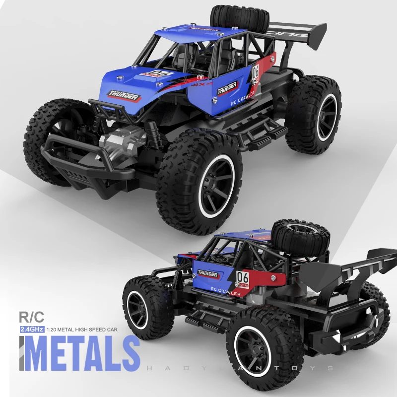 

1/20 High Speed RC Race Cars Toy Off Road 4CH Radio Control Car 2.4G Toys for Children Electric Gift