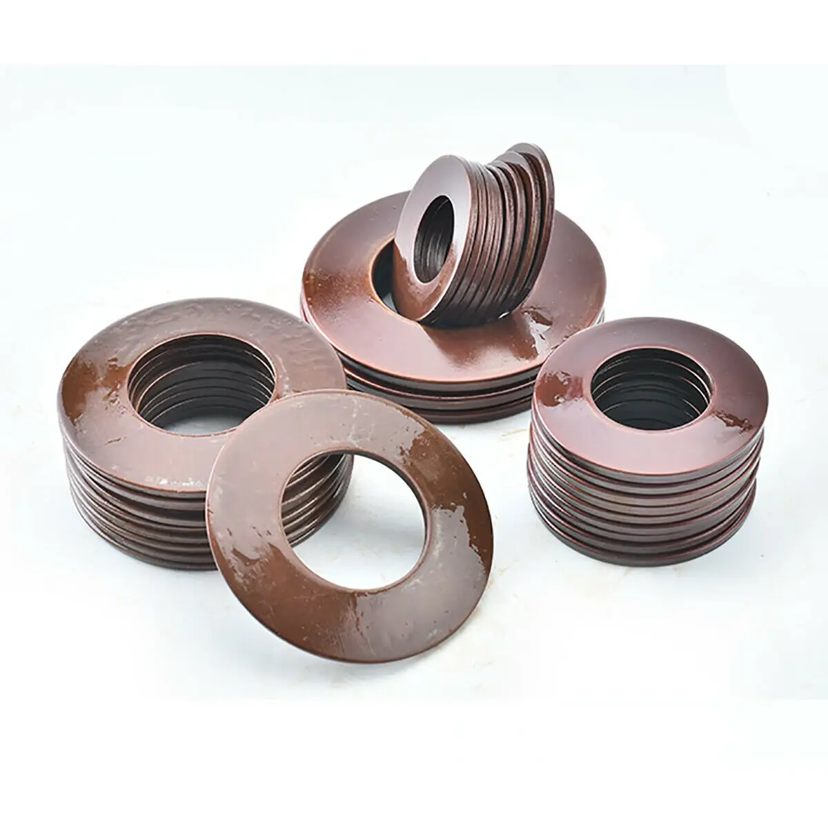 Пружинный диск для сжатия Belleville 60Si2MnA, внешний диаметр 160 мм, внутренний диаметр 82 мм, толщина 4,3/6/10 мм, 1 шт.