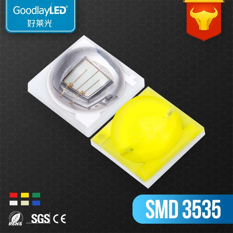1000 шт. Высокая стабильность 1 Вт 3535 smd светодиодная керамическая подложка
