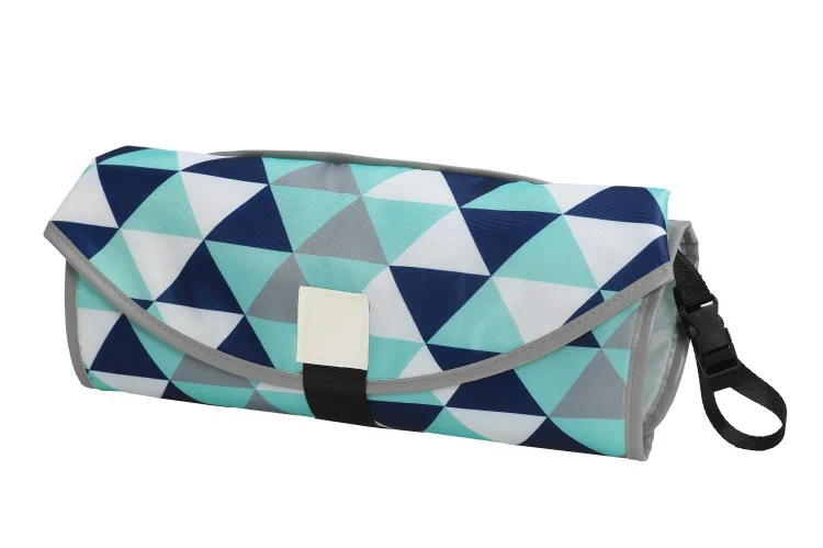 3 в 1 Водонепроницаемый пеленальный коврик для пеленок для путешествий многофункциональный портативный детский подгузник Чехол коврик чистая ручная складная сумка для подгузников 2 - Цвет: style9