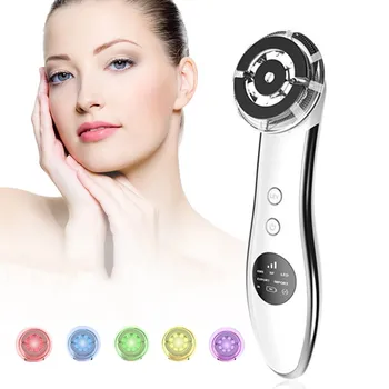 

Facial Skin Care Device IR Infrared IPL Skin Rejuvenation RF Radio Frequency EMS Electroporation Face Lifting Vibration Massage