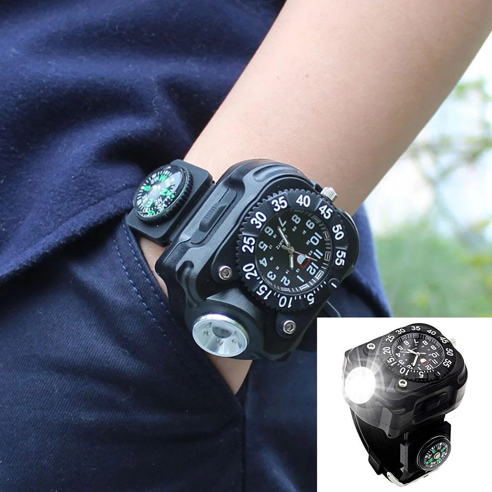 rechargeable wrist watch