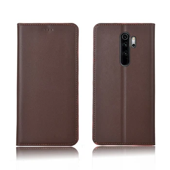 

Genuine Leather magnetic flip case card slot holder for Xiaomi Redmi Note 8 case for Xiaomi Redmi Note 8 Pro phone case funda