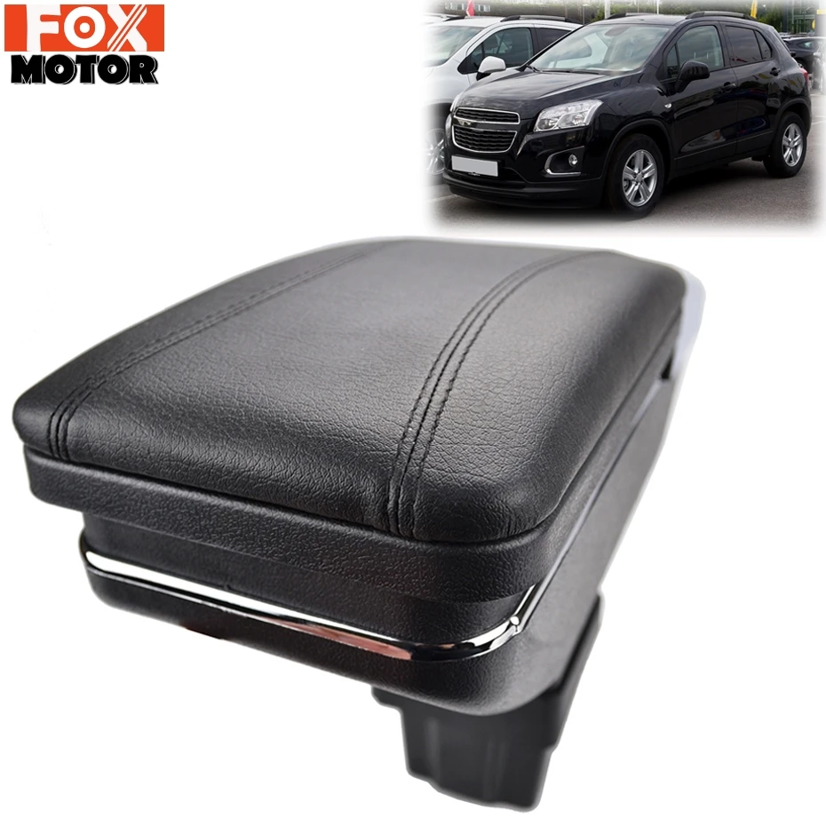 Для Chevrolet Trax трекер модель Holden Trax 2013- подлокотник Подлокотник центр консоль вращающийся коробка для хранения