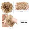 Messy Hairpieces for Women Hair Bun Elastic Scrunchie Chignon Updo Donut Curly Hair Rope Rubber Band Synthetic Wrap Ponytail ► Photo 3/6