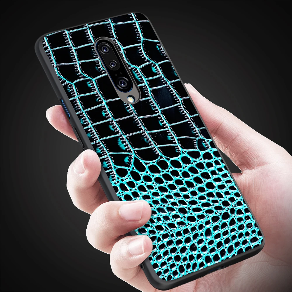

Back Cover Crocodile pattern Genuine Leather Phone Case For Lenovo Z6 Pro S5 Pro K5 Pro Mobile Phone Cases