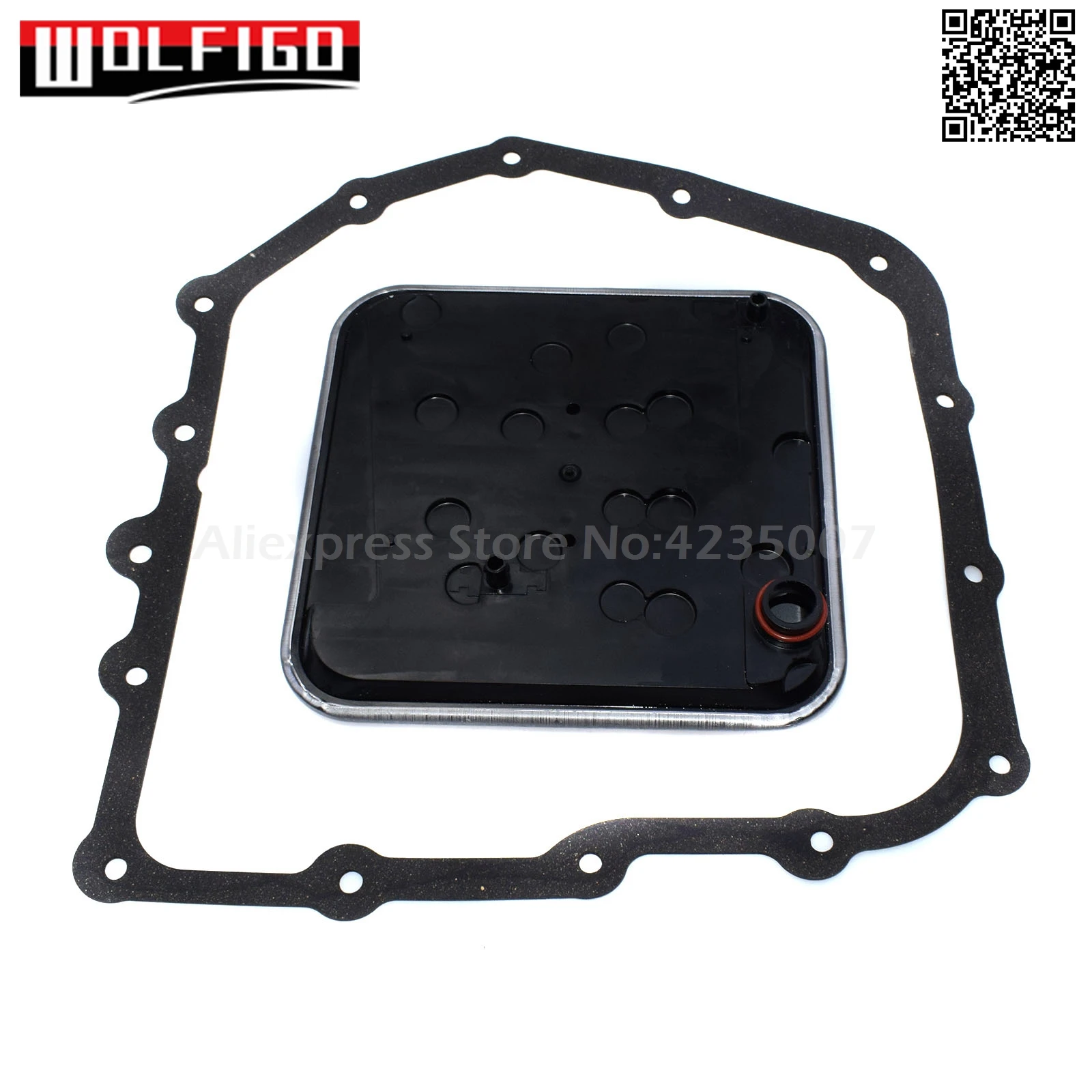 WOLFIGO A604 40TE 41TE 41TES Transmission Filter & Pan Gasket For Chrysler Dodge PLYMOUTH ACCLAIM 04864505AB, 4431722,04659811AB