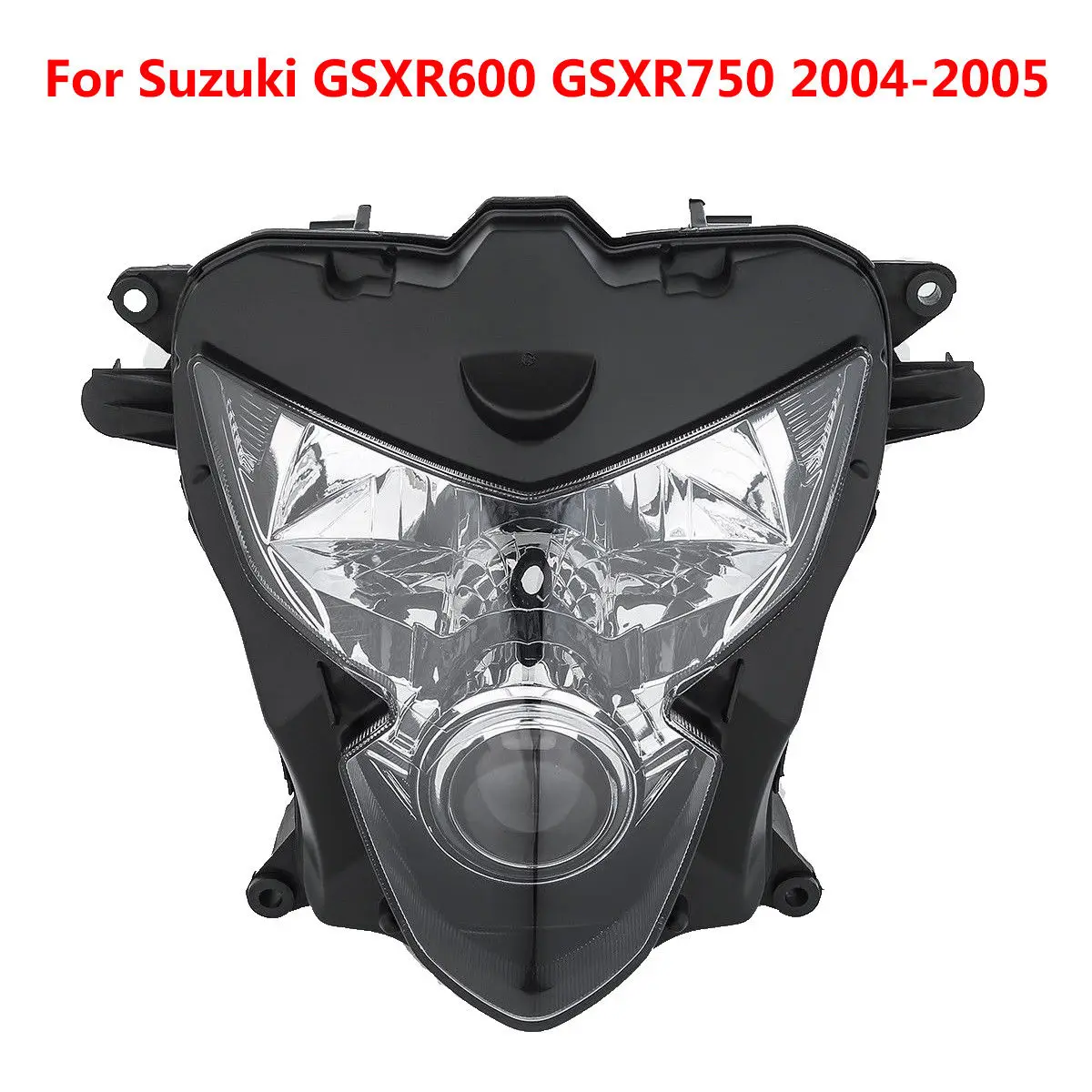 Аксессуары для мотоциклов передняя фара для Suzuki GSXR600 GSX-R 750 2004-2005 2006-2007 2008-2010 2011 - Цвет: For 2004-2005