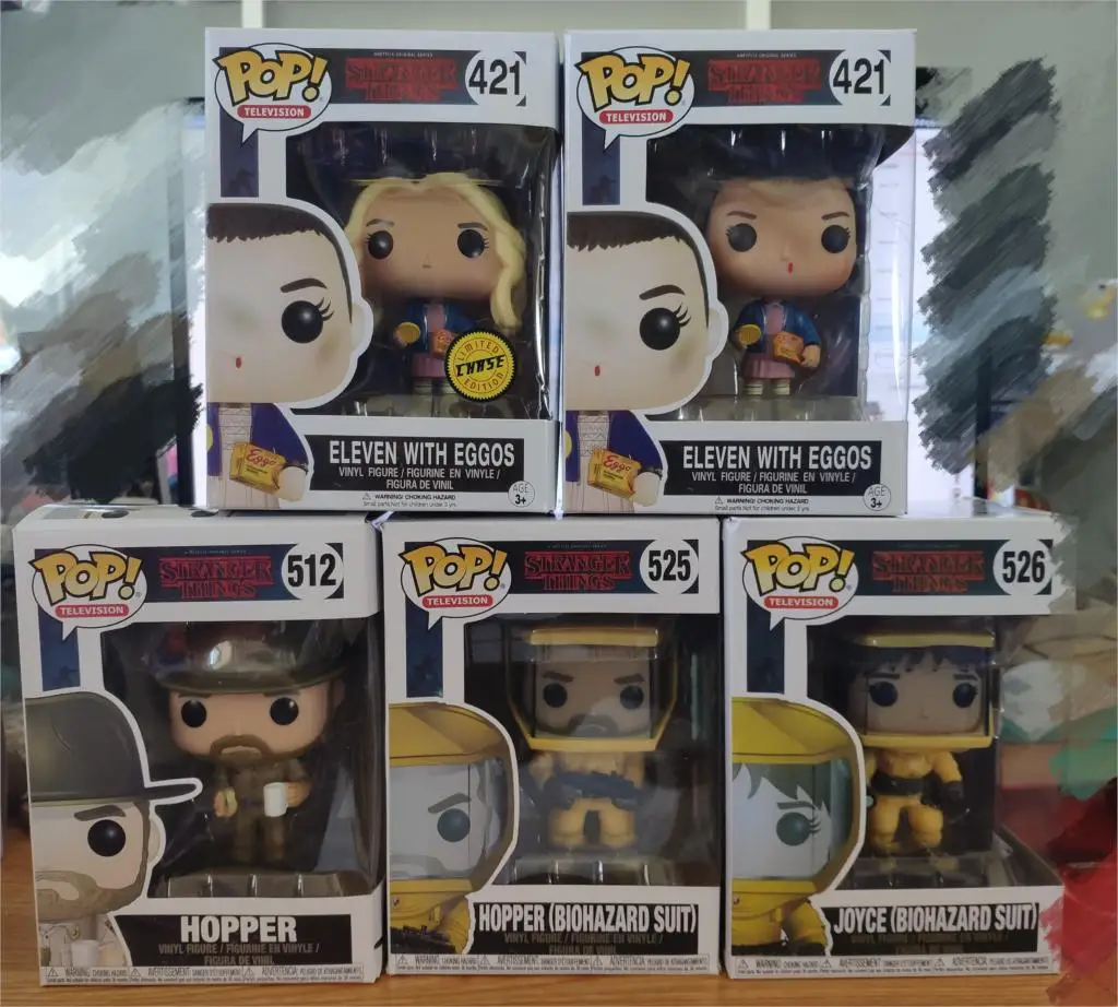 Funko Pop Stranger Things Character 10 см фигурка игрушки виниловые куклы для коллекции