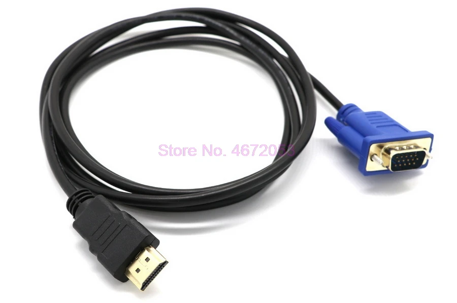 200 шт. 10 футов 3 м HDMI VGA кабель штекер видеоадаптер только для HD плеера HDTV