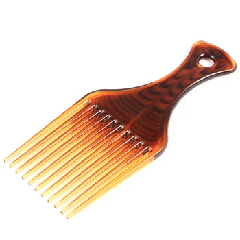 

Frcolor Ultra Smooth Hair Pick Comb No Frizz Hair Lift Pick Comb for Hairstyle (Coffee)
