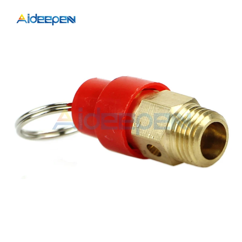 5KG 1 шт. 1/4 ''bsp 1/3/4/5/6/7/8/10 кг воздушный компрессор предохранительный клапан Давление Выпускной регулятор 9 мм Диаметр для Давление трубопроводов - Цвет: 5KG
