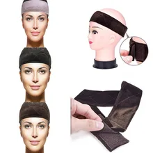 Новое поступление ручной работы Нескользящие парик группа захвата для хранения вашего парика, шляпу или шарф