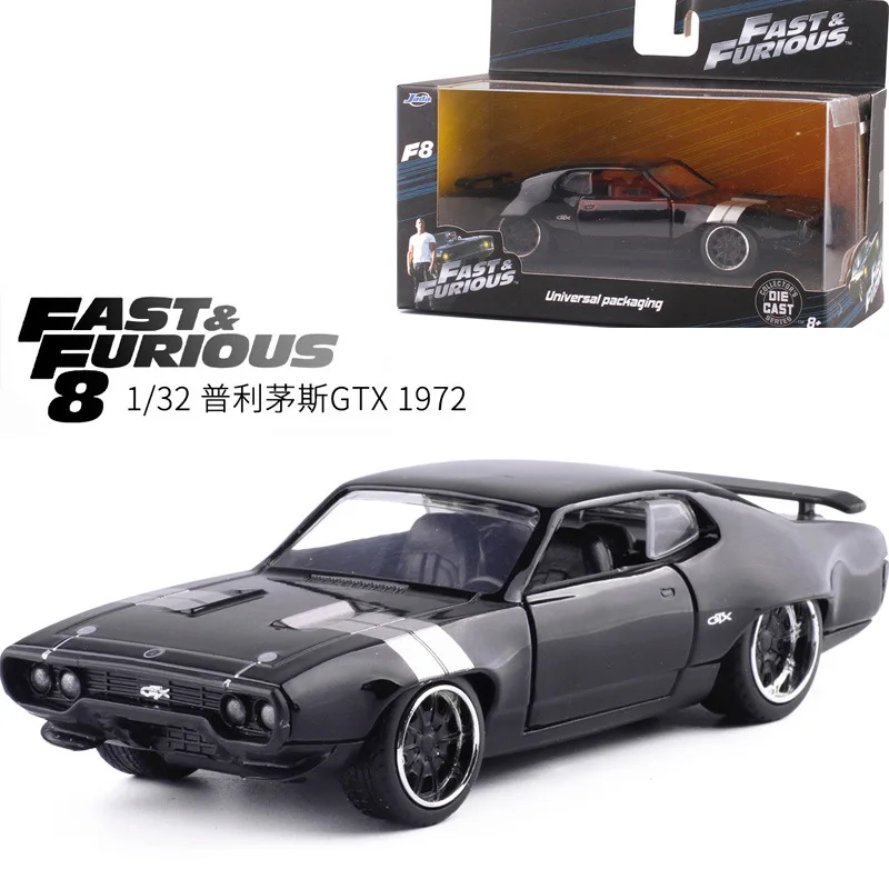 Классическая Металлическая Гоночная машина 1:32 Jada Fast and Furious 8 литая игрушка из