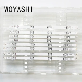 

100%NEW 8 PCS/set LED strips For LG 42 inch TV INNOTEK DRT 3.0 42" A B 6916L 1709B 1710B 1957E 1956E 6916L-1956A 6916L-1957A
