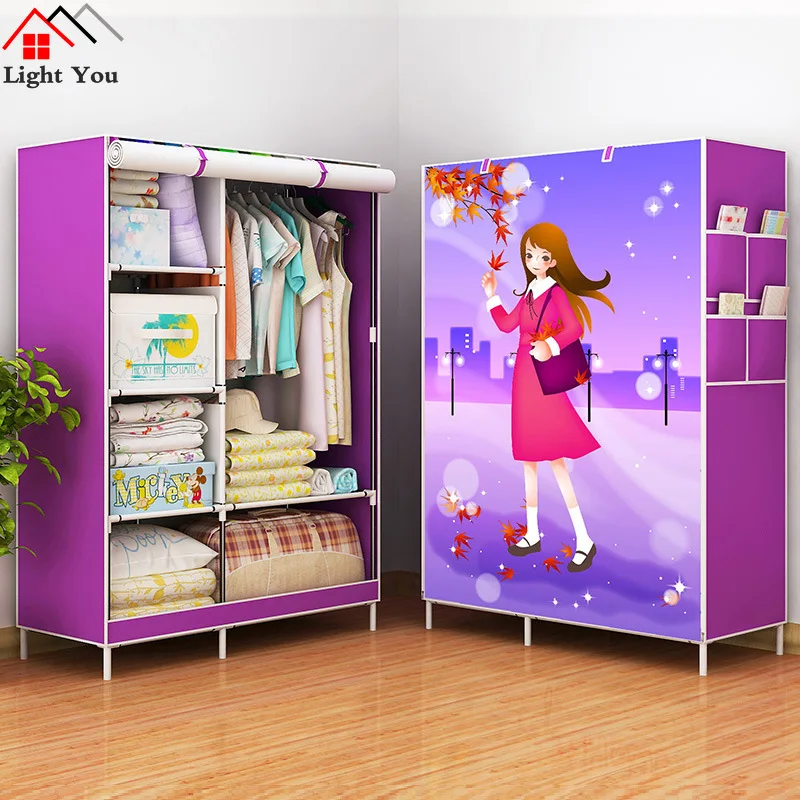 Wardrobe Home Cloth Racks Organizer Multiple Layers Shelf Stand Holder Room Rack Save Space Storage | Дом и сад